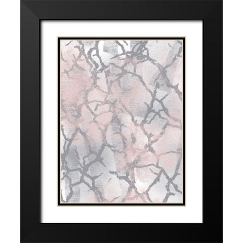 Shattered Visions Black Modern Wood Framed Art Print with Double Matting by Prime, Marcus