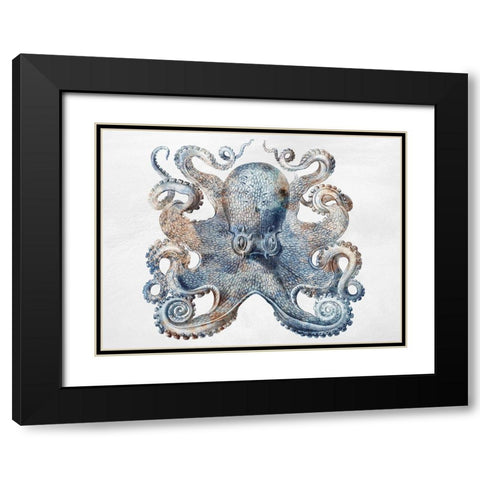 Swimming Ocean Friends 3 Black Modern Wood Framed Art Print with Double Matting by Prime, Marcus