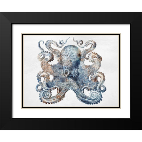 Swimming Ocean Friends 3 Black Modern Wood Framed Art Print with Double Matting by Prime, Marcus