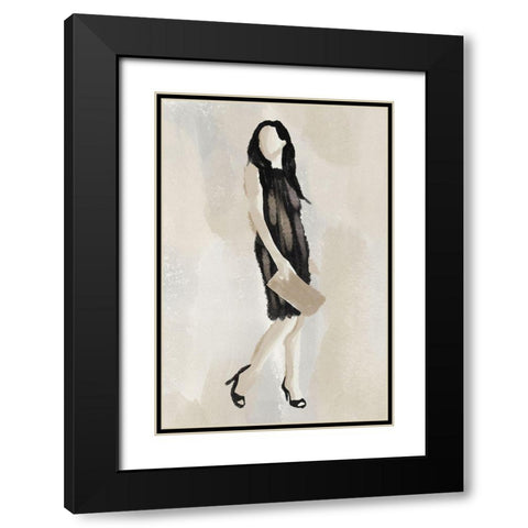 Expressed Fashion 2 Black Modern Wood Framed Art Print with Double Matting by Prime, Marcus