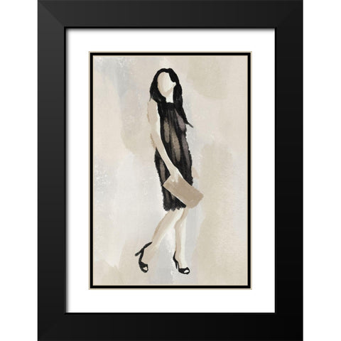 Expressed Fashion 2 Black Modern Wood Framed Art Print with Double Matting by Prime, Marcus