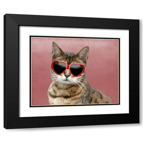 Fabulous Stella Black Modern Wood Framed Art Print with Double Matting by Prime, Marcus