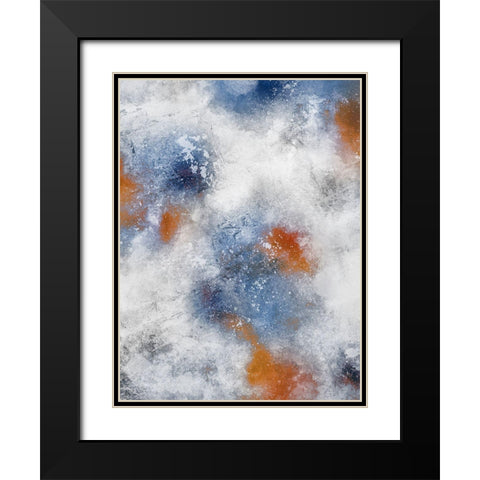 Rustic Burst 2 Black Modern Wood Framed Art Print with Double Matting by Prime, Marcus