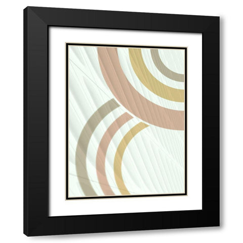 Emerging Ripples Black Modern Wood Framed Art Print with Double Matting by Prime, Marcus