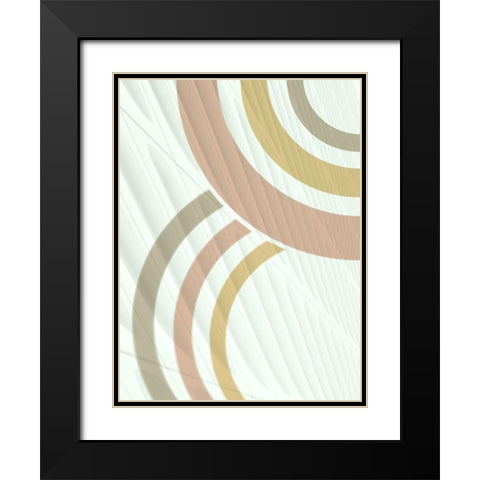 Emerging Ripples Black Modern Wood Framed Art Print with Double Matting by Prime, Marcus