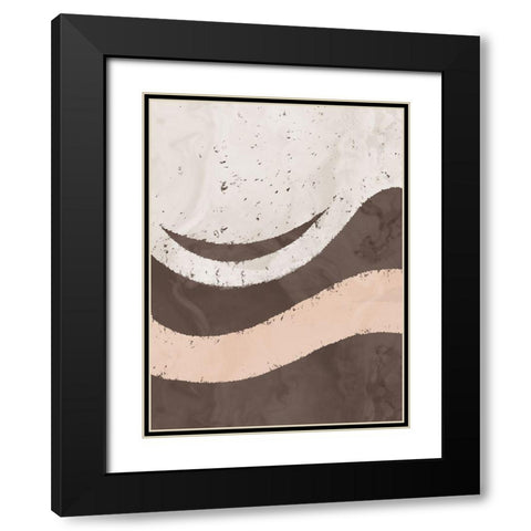 Flowing Winds Black Modern Wood Framed Art Print with Double Matting by Prime, Marcus