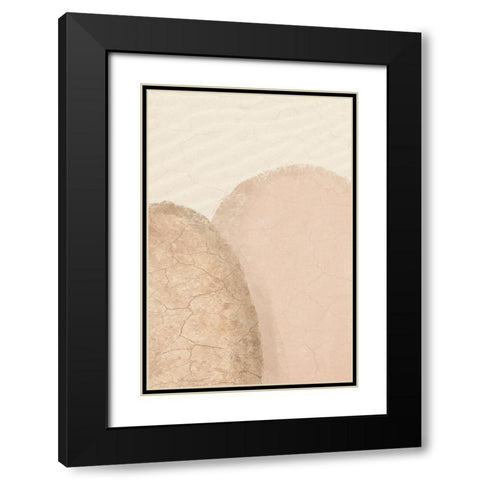 Joining Mountains Black Modern Wood Framed Art Print with Double Matting by Prime, Marcus