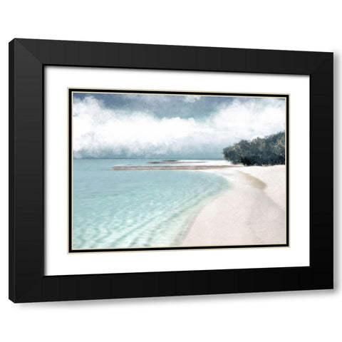Vacation Life Black Modern Wood Framed Art Print with Double Matting by Prime, Marcus
