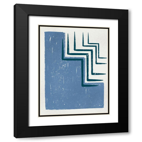 Rising Purpose Black Modern Wood Framed Art Print with Double Matting by Prime, Marcus