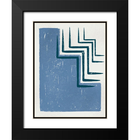 Rising Purpose Black Modern Wood Framed Art Print with Double Matting by Prime, Marcus
