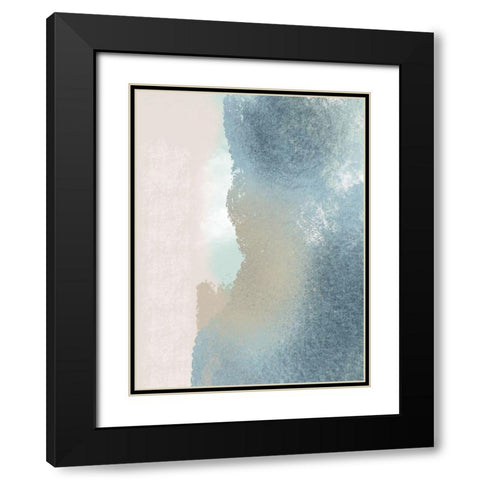 Superimposed Purity Black Modern Wood Framed Art Print with Double Matting by Prime, Marcus