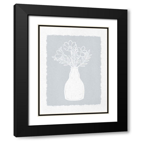 Welcoming Pretty Bouquet 2 Black Modern Wood Framed Art Print with Double Matting by Prime, Marcus