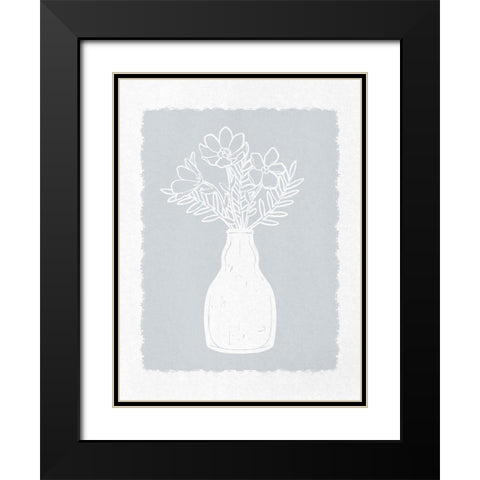 Welcoming Pretty Bouquet 2 Black Modern Wood Framed Art Print with Double Matting by Prime, Marcus