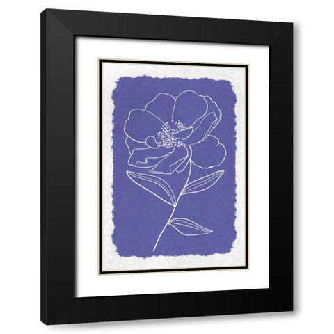 Vibrant Love 1 Black Modern Wood Framed Art Print with Double Matting by Prime, Marcus