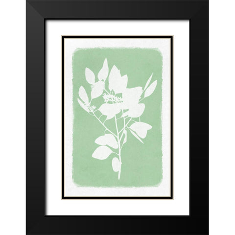 Soft Botanical Feelings 1 Black Modern Wood Framed Art Print with Double Matting by Prime, Marcus