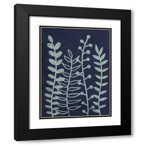 Growing Together 2 Black Modern Wood Framed Art Print with Double Matting by Prime, Marcus