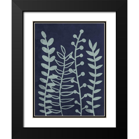 Growing Together 2 Black Modern Wood Framed Art Print with Double Matting by Prime, Marcus