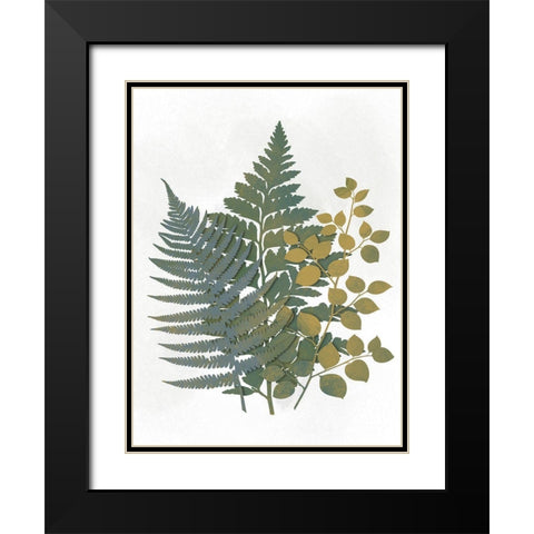 Silhouetted Vegetation 2 Black Modern Wood Framed Art Print with Double Matting by Prime, Marcus