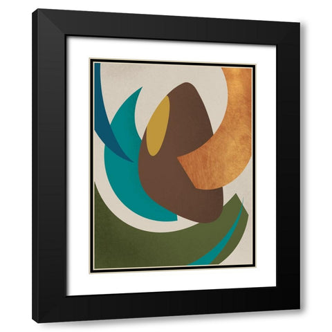 Industrial Modern Surfaces 1 Black Modern Wood Framed Art Print with Double Matting by Prime, Marcus