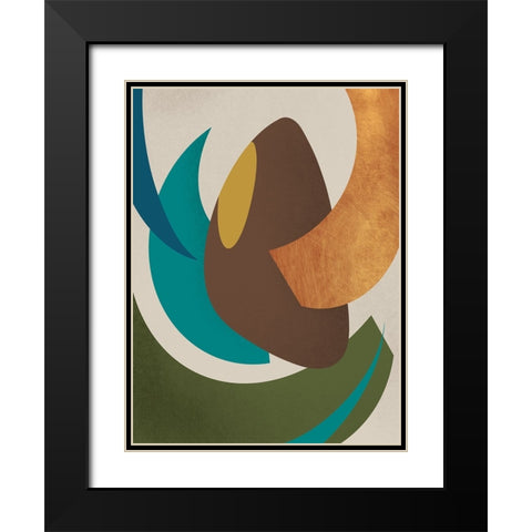 Industrial Modern Surfaces 1 Black Modern Wood Framed Art Print with Double Matting by Prime, Marcus