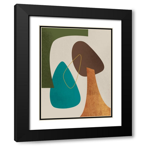 Industrial Modern Surfaces 2 Black Modern Wood Framed Art Print with Double Matting by Prime, Marcus