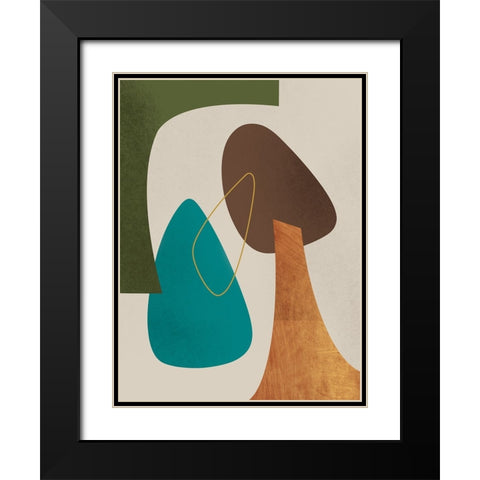 Industrial Modern Surfaces 2 Black Modern Wood Framed Art Print with Double Matting by Prime, Marcus
