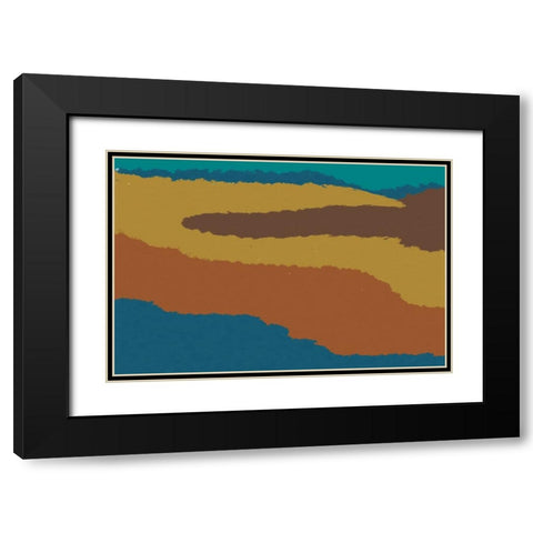 Modern Vision Black Modern Wood Framed Art Print with Double Matting by Prime, Marcus