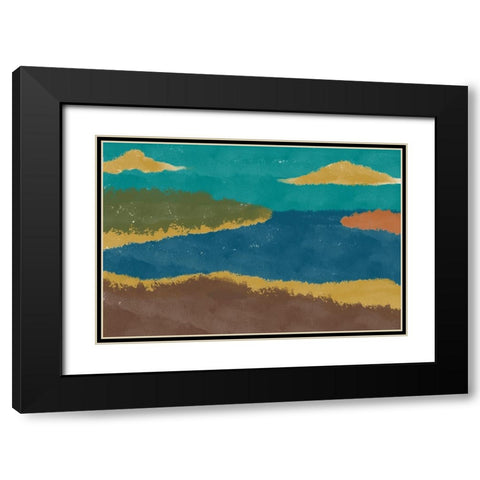 Modern Sights Black Modern Wood Framed Art Print with Double Matting by Prime, Marcus