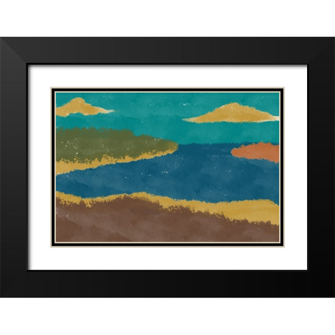 Modern Sights Black Modern Wood Framed Art Print with Double Matting by Prime, Marcus