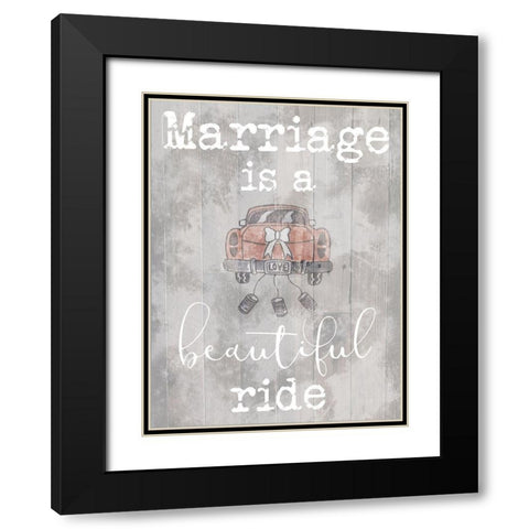 Beautiful Ride Black Modern Wood Framed Art Print with Double Matting by Prime, Marcus