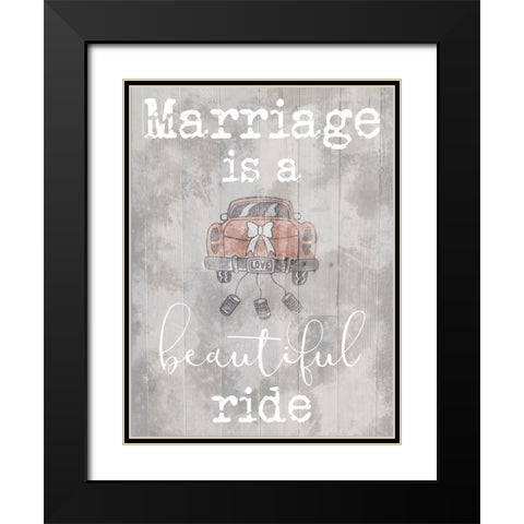 Beautiful Ride Black Modern Wood Framed Art Print with Double Matting by Prime, Marcus