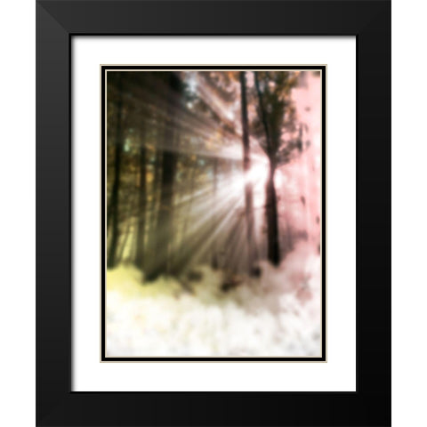 Sunset Haze Black Modern Wood Framed Art Print with Double Matting by Prime, Marcus