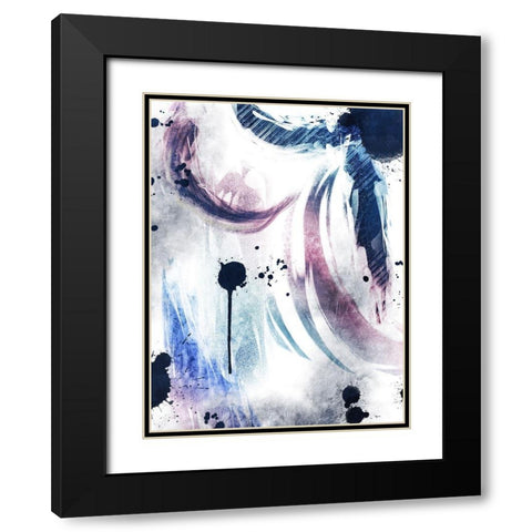 Celestial Prisma 1 Black Modern Wood Framed Art Print with Double Matting by Prime, Marcus