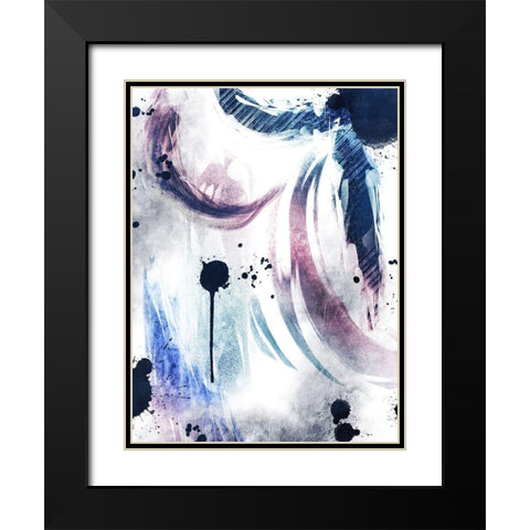 Celestial Prisma 1 Black Modern Wood Framed Art Print with Double Matting by Prime, Marcus