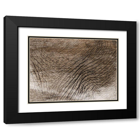 Mastadon Tapestry 1 Black Modern Wood Framed Art Print with Double Matting by Prime, Marcus