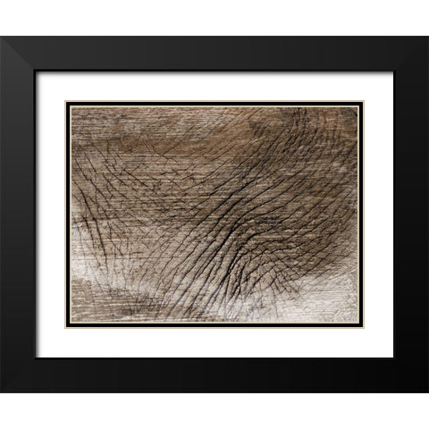 Mastadon Tapestry 1 Black Modern Wood Framed Art Print with Double Matting by Prime, Marcus