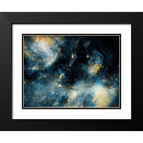Golden Deeps Black Modern Wood Framed Art Print with Double Matting by Prime, Marcus