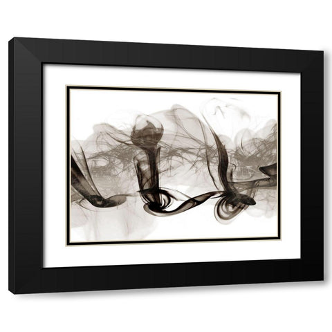 Crossing Neutral Streams Black Modern Wood Framed Art Print with Double Matting by Prime, Marcus