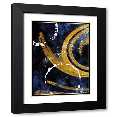 Contemporary Dream 1 Black Modern Wood Framed Art Print with Double Matting by Prime, Marcus