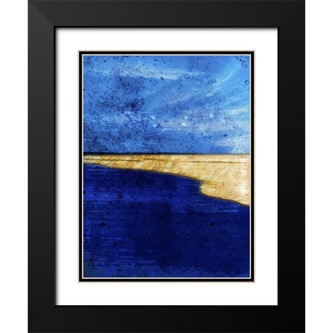 Golden Midnights 1 Black Modern Wood Framed Art Print with Double Matting by Prime, Marcus