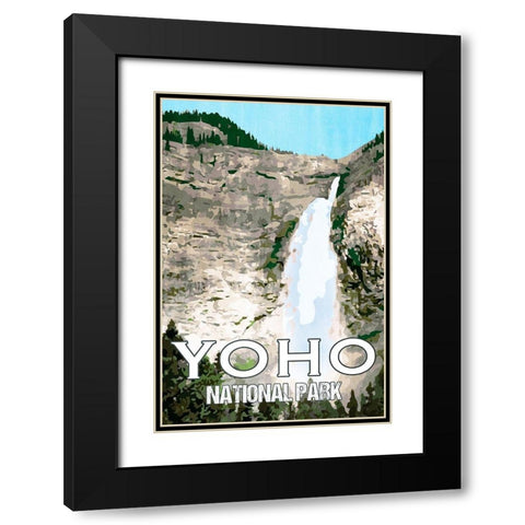 Yoho National Park Black Modern Wood Framed Art Print with Double Matting by Prime, Marcus