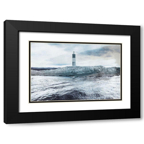 Dawn Over Break Black Modern Wood Framed Art Print with Double Matting by Prime, Marcus