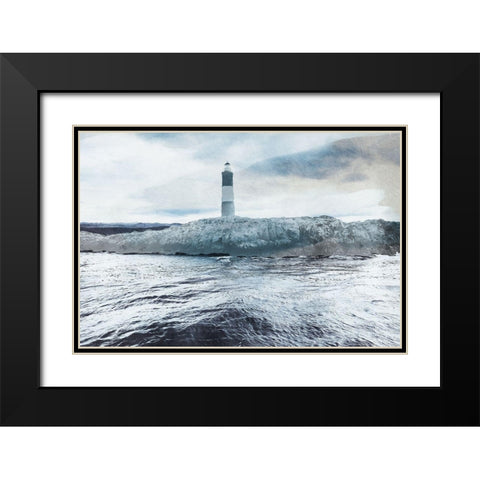 Dawn Over Break Black Modern Wood Framed Art Print with Double Matting by Prime, Marcus