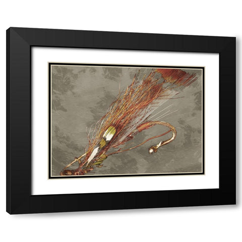 Fly Fishing 2 Black Modern Wood Framed Art Print with Double Matting by Prime, Marcus