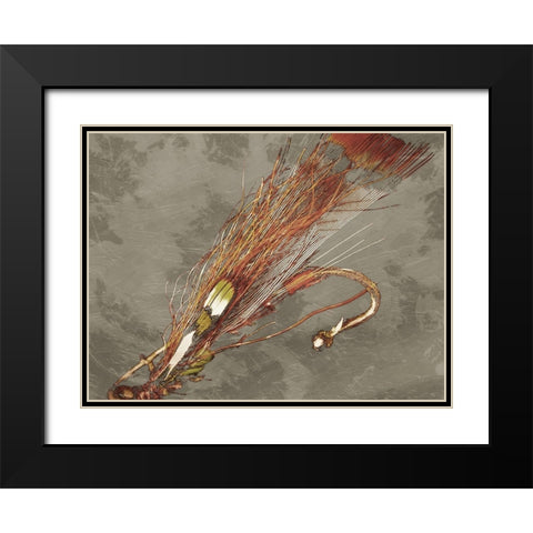 Fly Fishing 2 Black Modern Wood Framed Art Print with Double Matting by Prime, Marcus