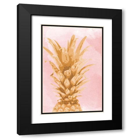 Pineapple Express 1 Black Modern Wood Framed Art Print with Double Matting by Prime, Marcus