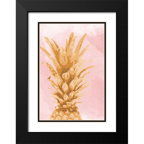 Pineapple Express 1 Black Modern Wood Framed Art Print with Double Matting by Prime, Marcus