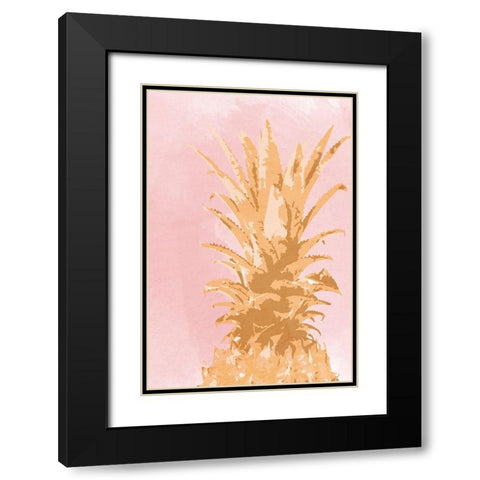 Pineapple Express 2 Black Modern Wood Framed Art Print with Double Matting by Prime, Marcus
