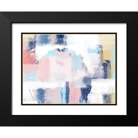 Spring Distressed 1 Black Modern Wood Framed Art Print with Double Matting by Prime, Marcus