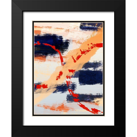 Contemporary Radiance 1 Black Modern Wood Framed Art Print with Double Matting by Prime, Marcus